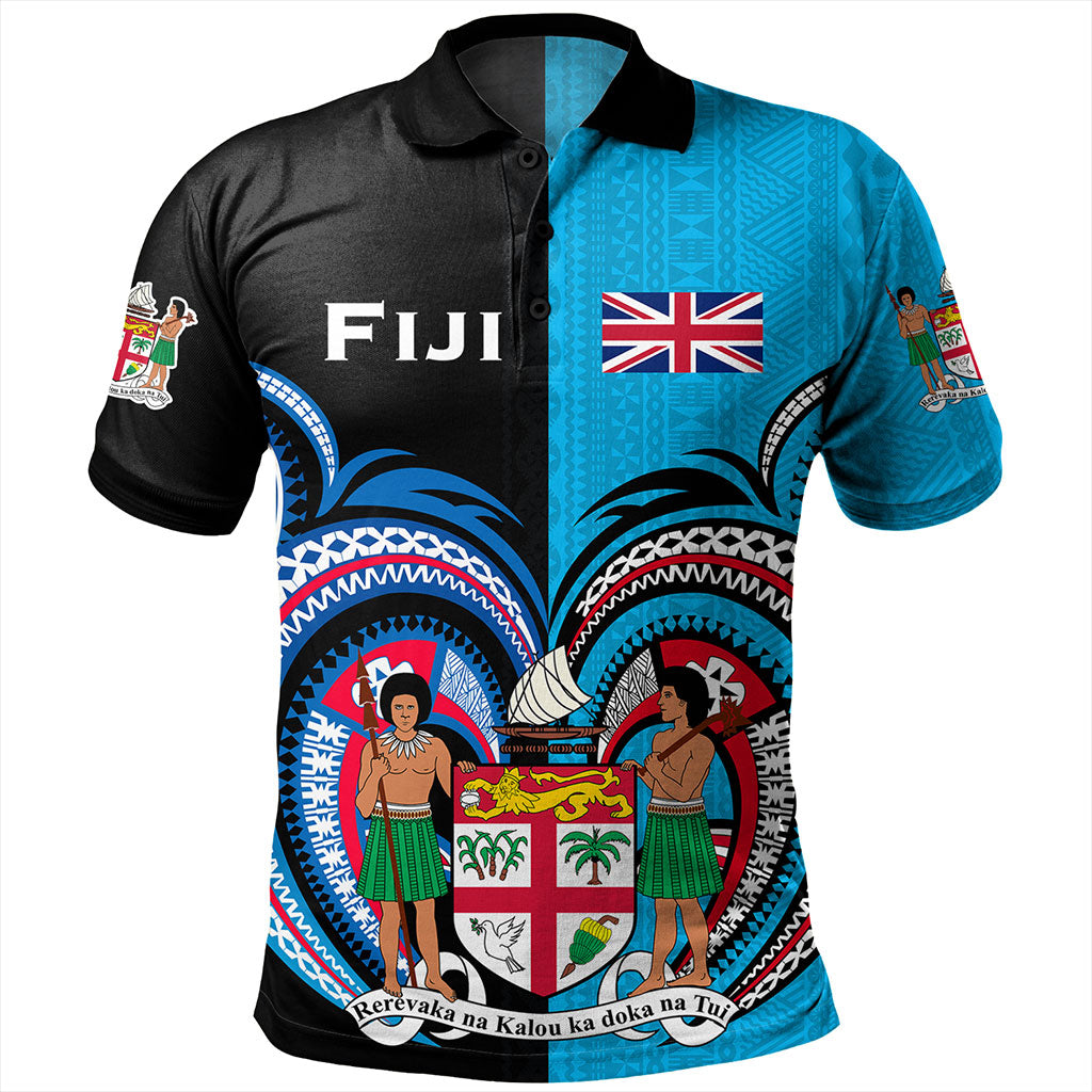 Fiji Polo Shirt Custom In My Heart