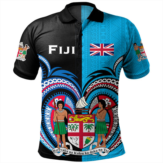 Fiji Polo Shirt Custom In My Heart