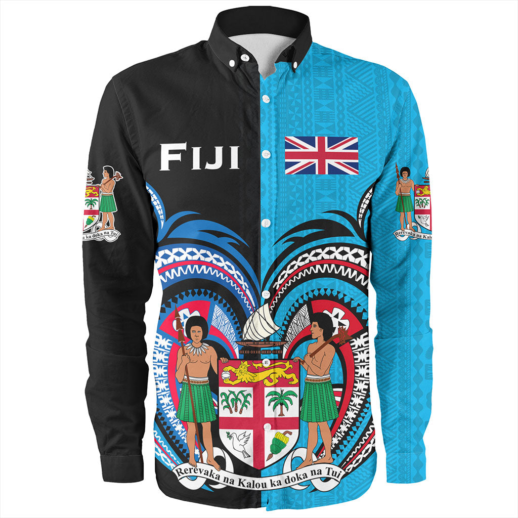 Fiji Long Sleeve Shirt Custom In My Heart