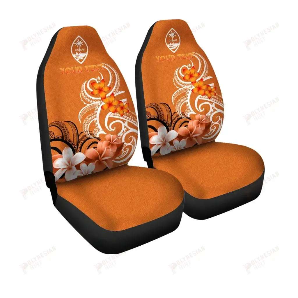 [Custom] Guam Personalised Car Seat Covers - Guamanian Spirit