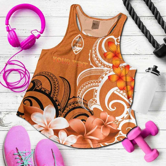 [Custom] Guam Personalised Women Racerback Tank - Guamanian Spirit