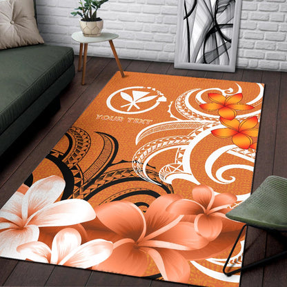 [Custom] Hawaii Personalised Area Rug - Hawaiian Spirit