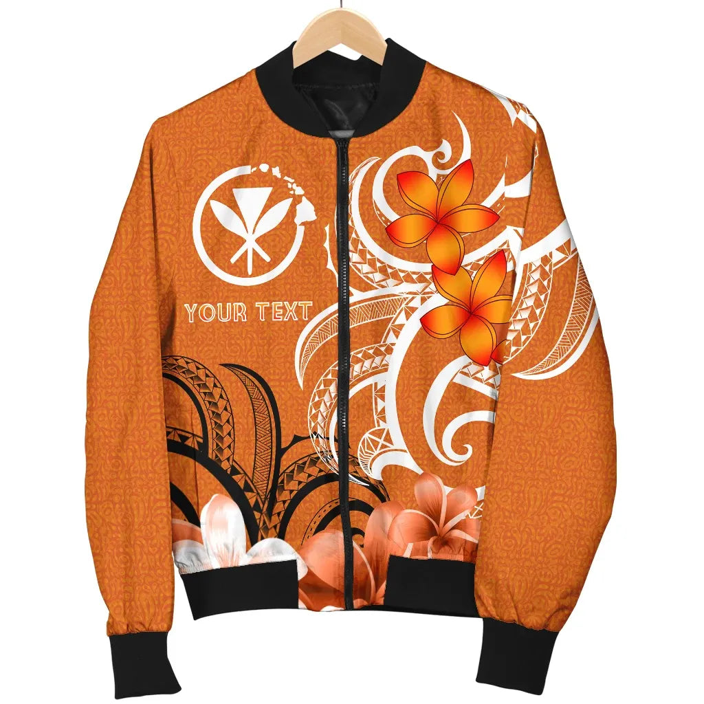 [Custom] Hawaii Personalised Bomber Jacket - Hawaiian Spirit