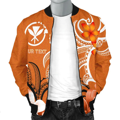 [Custom] Hawaii Personalised Bomber Jacket - Hawaiian Spirit