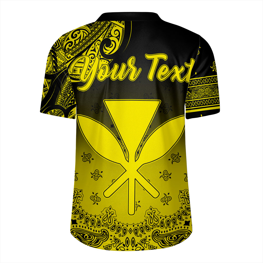 Hawaii Rugby Jersey Custom Kanaka Paisley Style