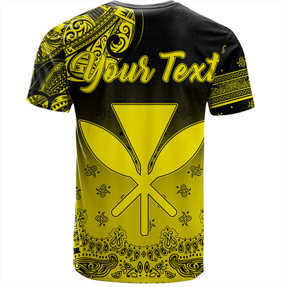 Hawaii T-Shirt Custom Kanaka Paisley Style