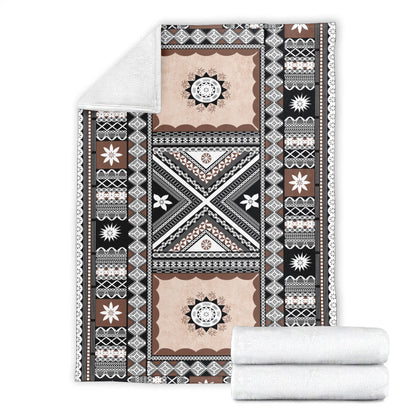 Fiji Premium Blanket Tapa Massi Design