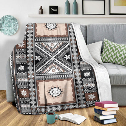 Fiji Premium Blanket Tapa Massi Design