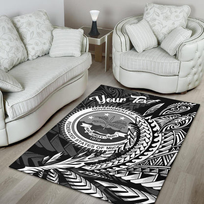 Federated States of Micronesia Area Rug - Custom Personalised Wings Style