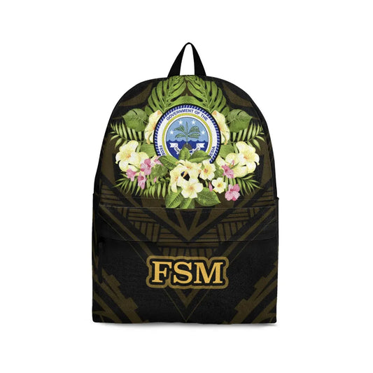 Federated States of Micronesia Backpack - Polynesian Gold Patterns Collection