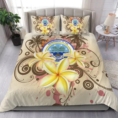 Federated States Of Micronesia Bedding Set - Summer Tropical