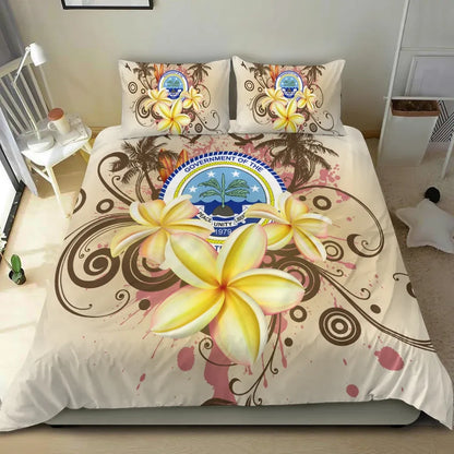 Federated States Of Micronesia Bedding Set - Summer Tropical