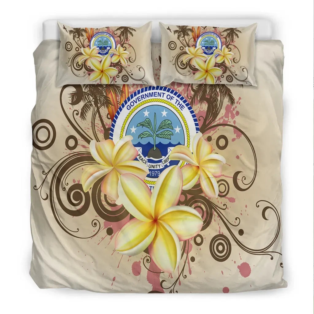 Federated States Of Micronesia Bedding Set - Summer Tropical