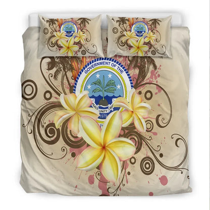 Federated States Of Micronesia Bedding Set - Summer Tropical