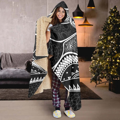 Federated States Of Micronesia Hooded Blankets - Poly Pattern With COA Federated States of Micronesia