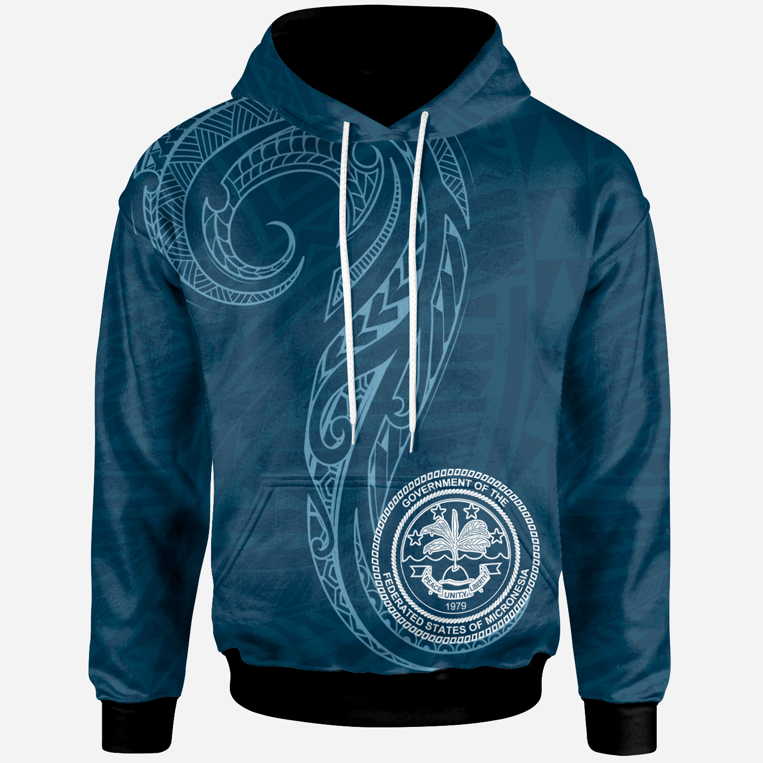 Federated States of Micronesia Hoodie - Polynesian Style
