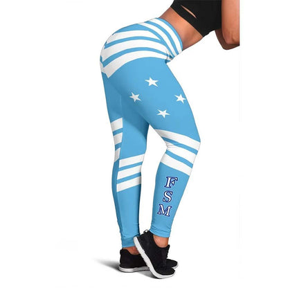 Federated States of Micronesia Legging - Line Style