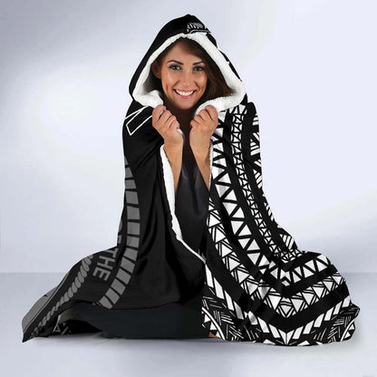 Federated States of Micronesia Pattern Economy Hooded Blanket