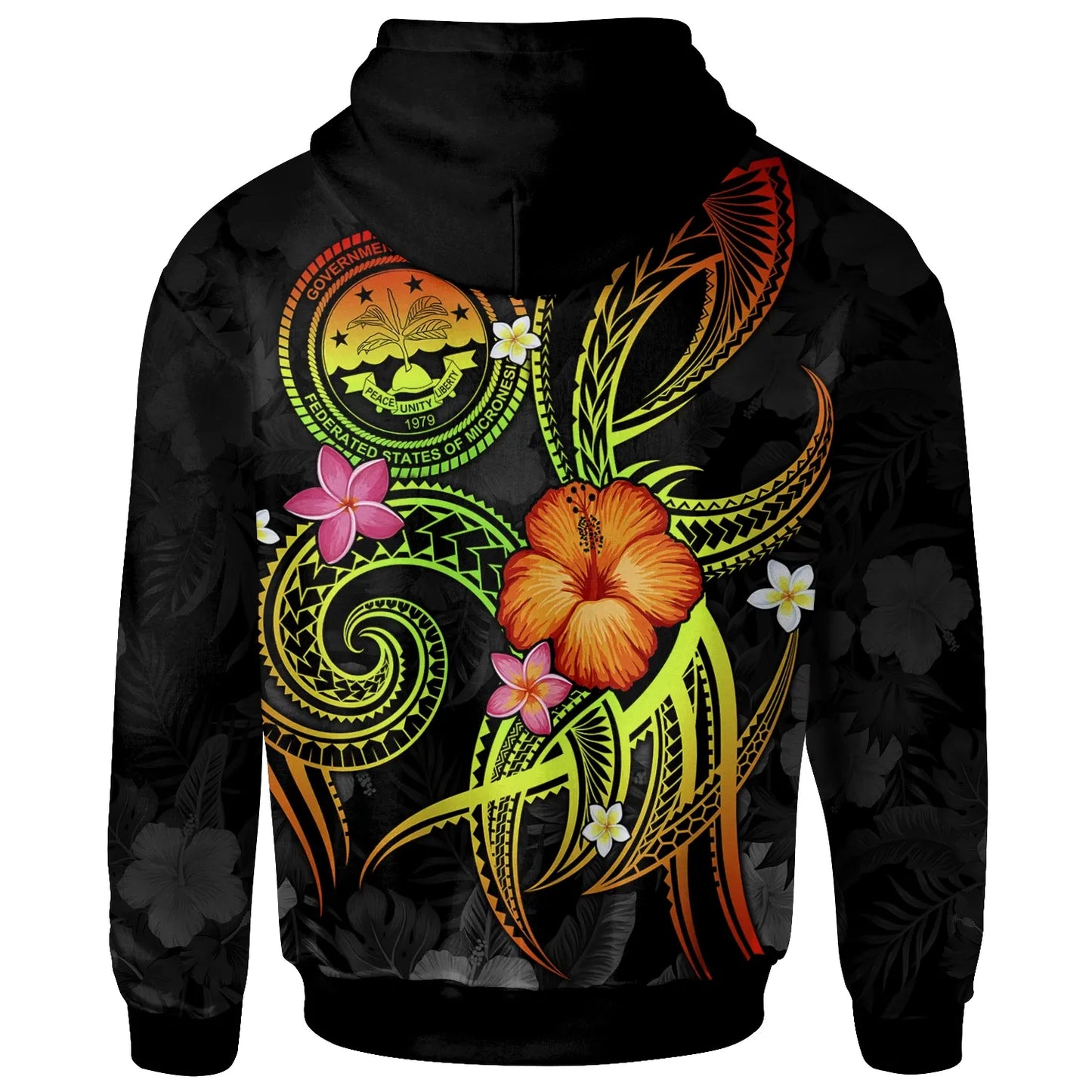 Federated States of Micronesia Polynesian Personalised Hoodie - Legend of FSM (Reggae)