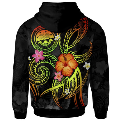 Federated States of Micronesia Polynesian Personalised Hoodie - Legend of FSM (Reggae)