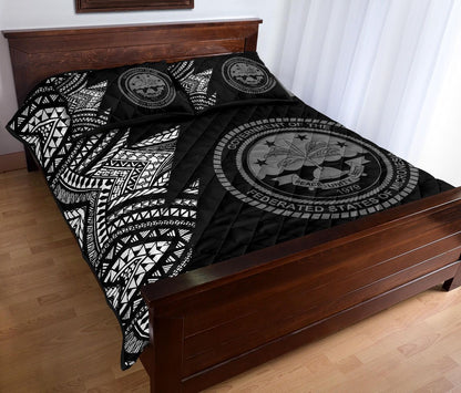 Federated States of Micronesia Quilt Bed Set - Federated States of Micronesia Seal Flash Version