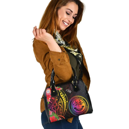 Federated States Of Micronesia Shoulder Handbag - Tropical Hippie Style