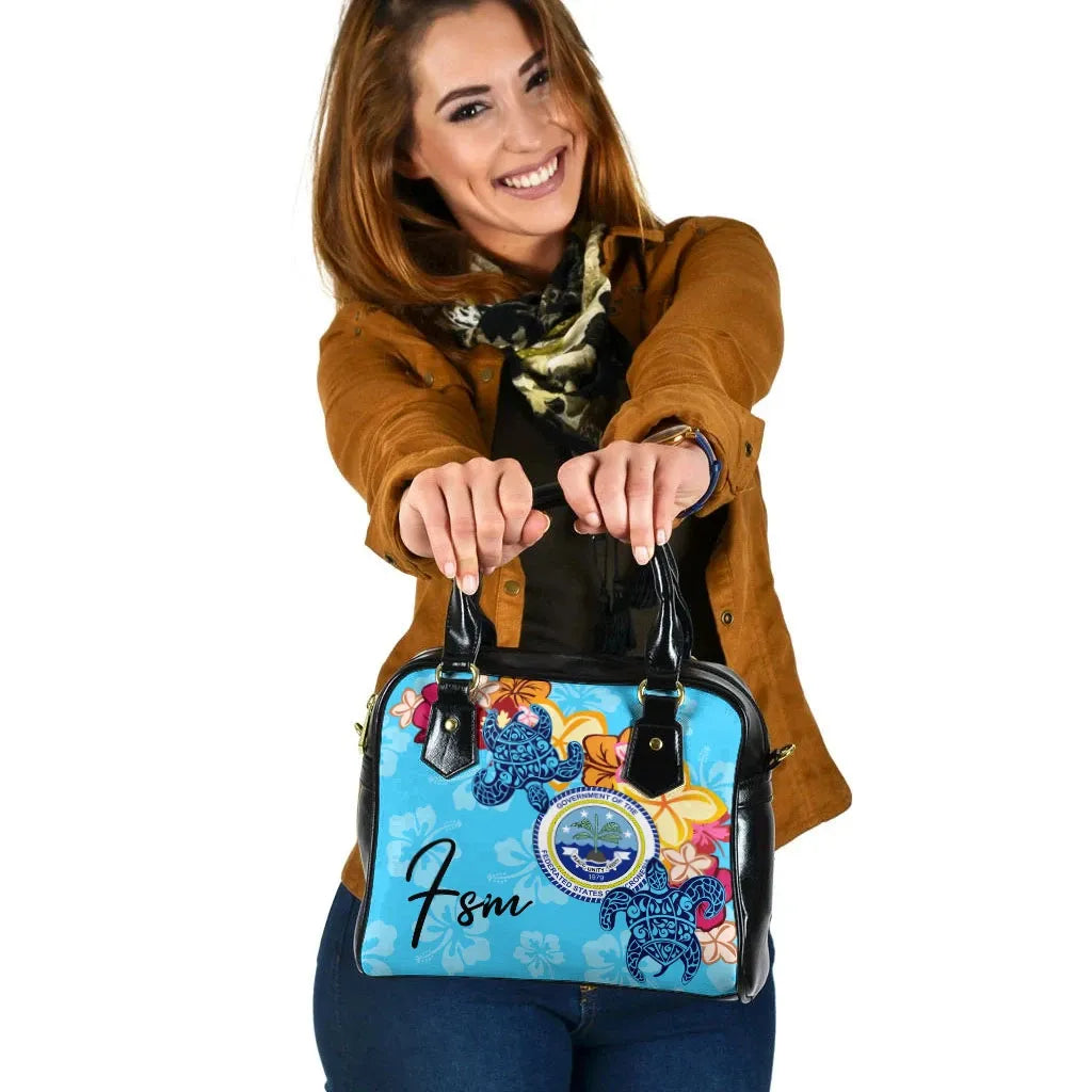 Federated States Of Micronesia Shoulder Handbag - Tropical Style