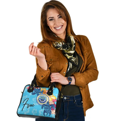Federated States Of Micronesia Shoulder Handbag - Tropical Style
