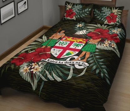 Fiji Polynesian Quilt Bed Set - Special Hibiscus