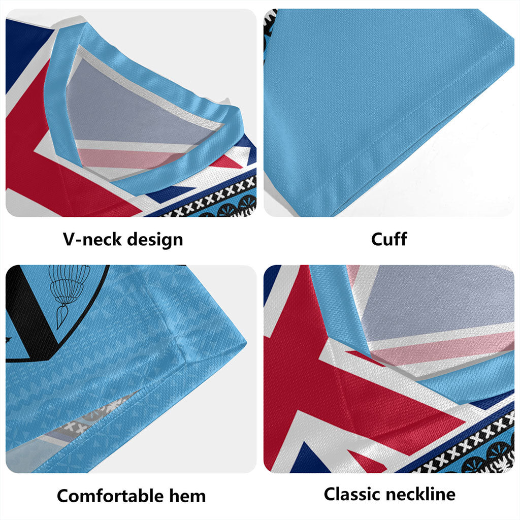 Fiji Rugby Jersey Flag And Coat Of Arms