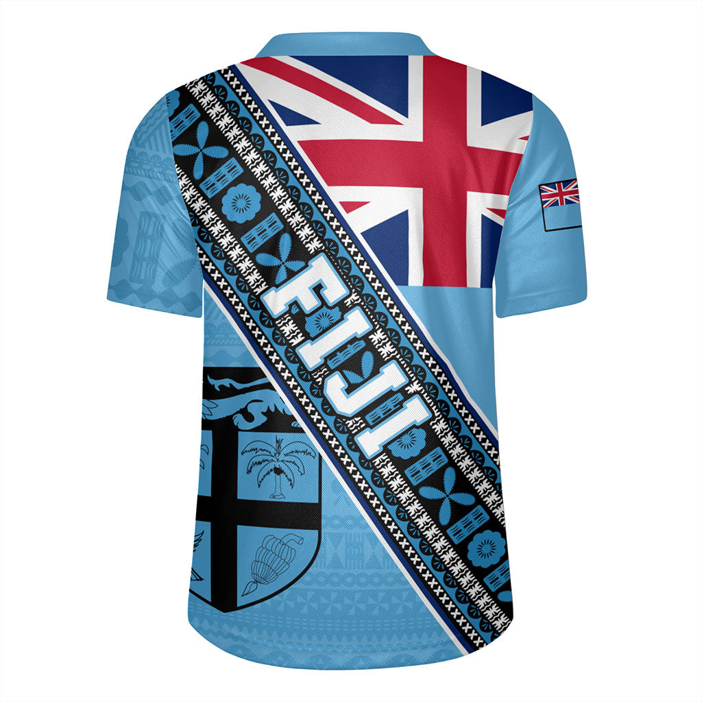 Fiji Rugby Jersey Flag And Coat Of Arms