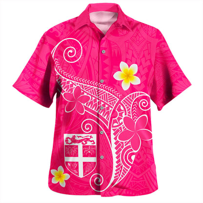 Fiji Hawaiian Shirt Polynesia Floral Tribal Ver.1