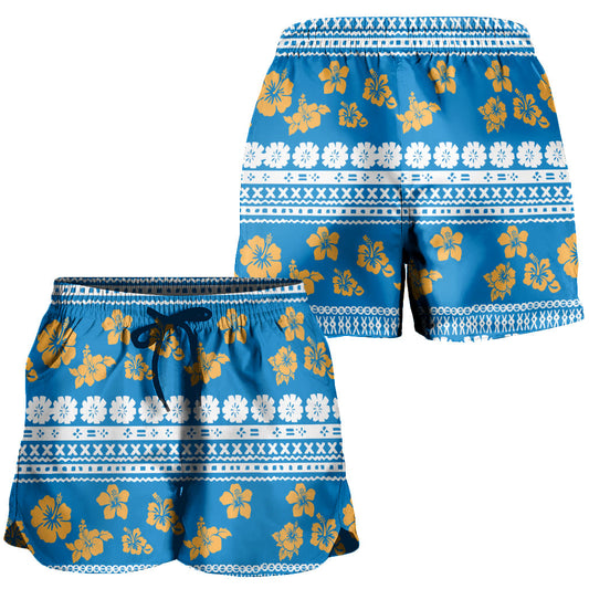 Fiji Women Shorts Tapa Pattern