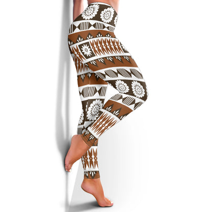 Fiji Legging Tapa Masi Pattern