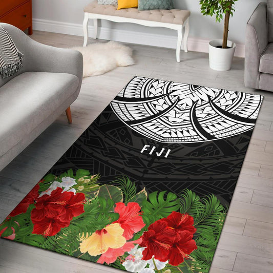 Fiji Area Rug - Ginger Lei Pattern