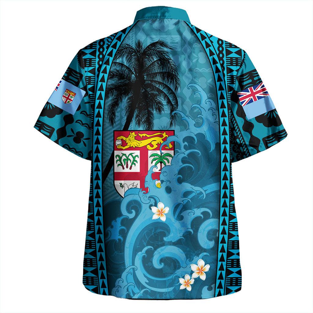 Fiji Hawaiian Shirt Bula Island Wave Tropical