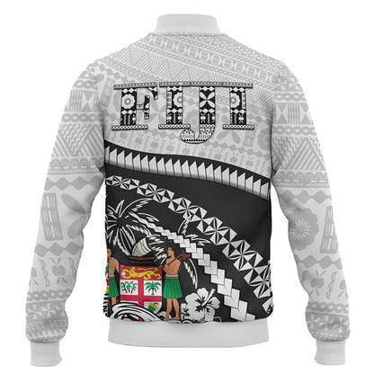 Fiji Baseball Jacket Bula Rugby Style