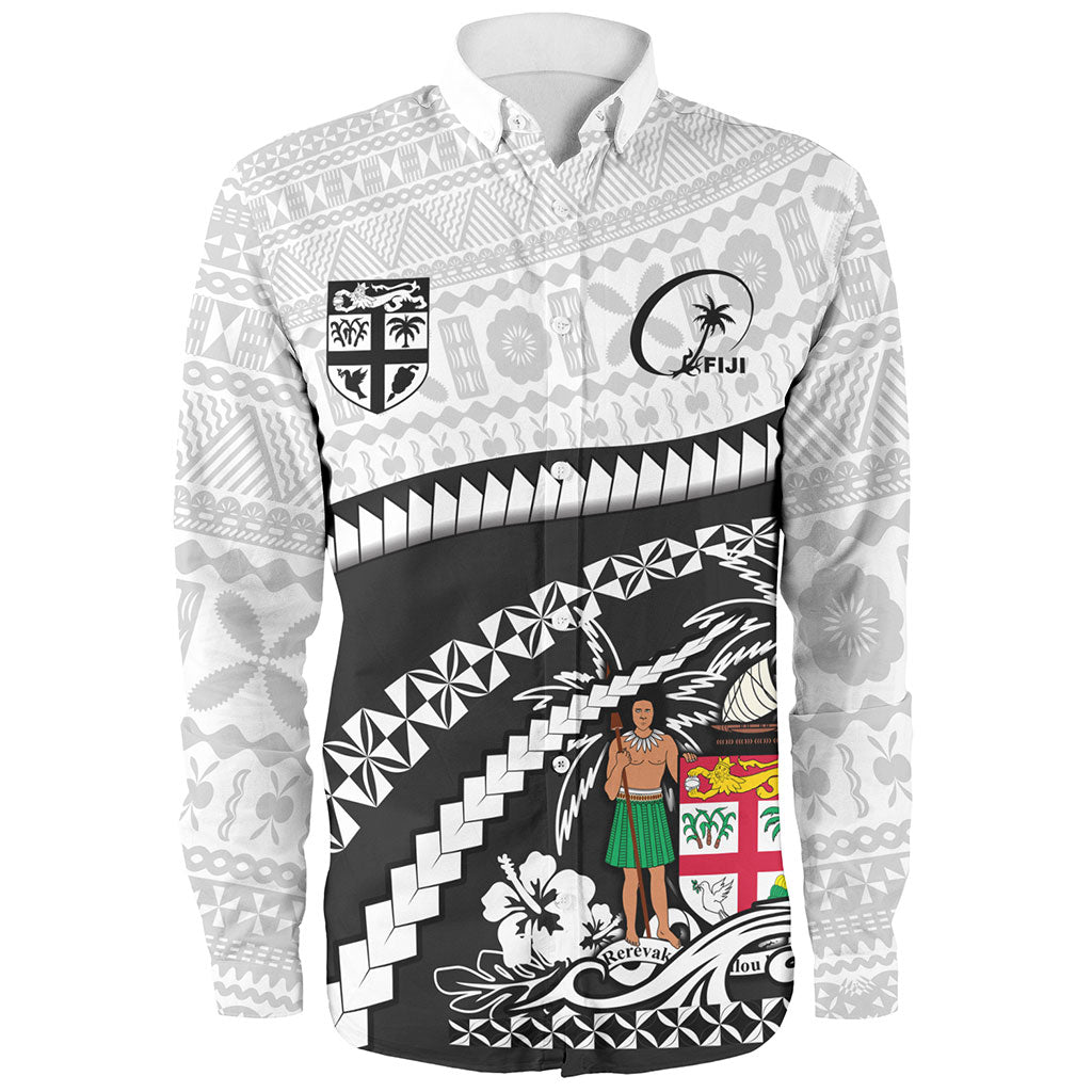 Fiji Long Sleeve Shirt Bula Rugby Style