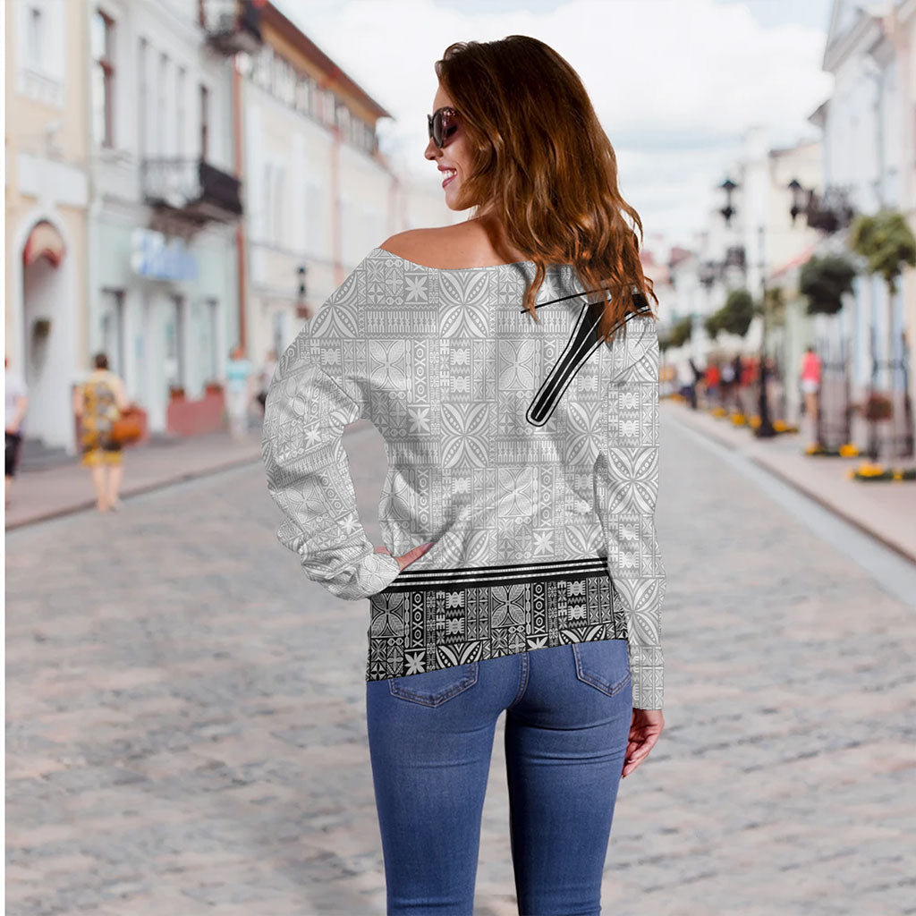 Fiji Off Shoulder Sweatshirt Strong Style