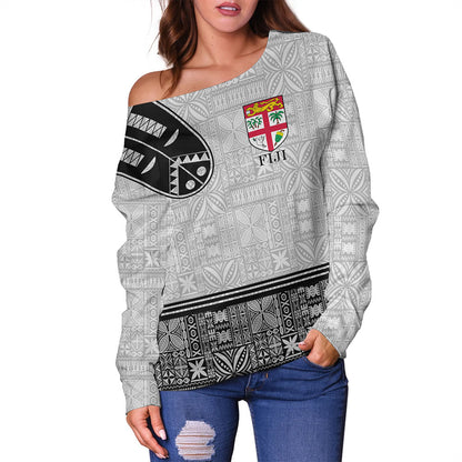Fiji Off Shoulder Sweatshirt Strong Style