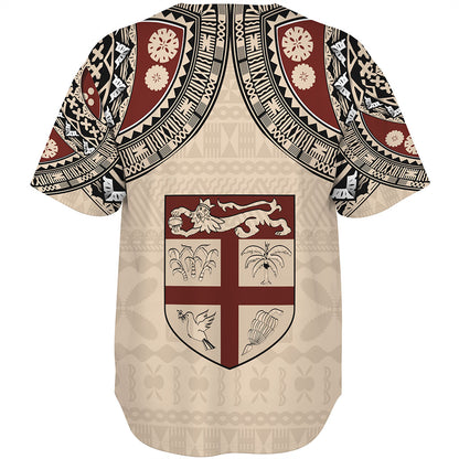 Fiji Baseball Shirt Bula Tattoo Art