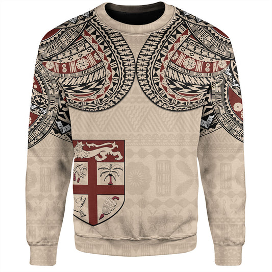 Fiji Sweatshirt Bula Tattoo Art