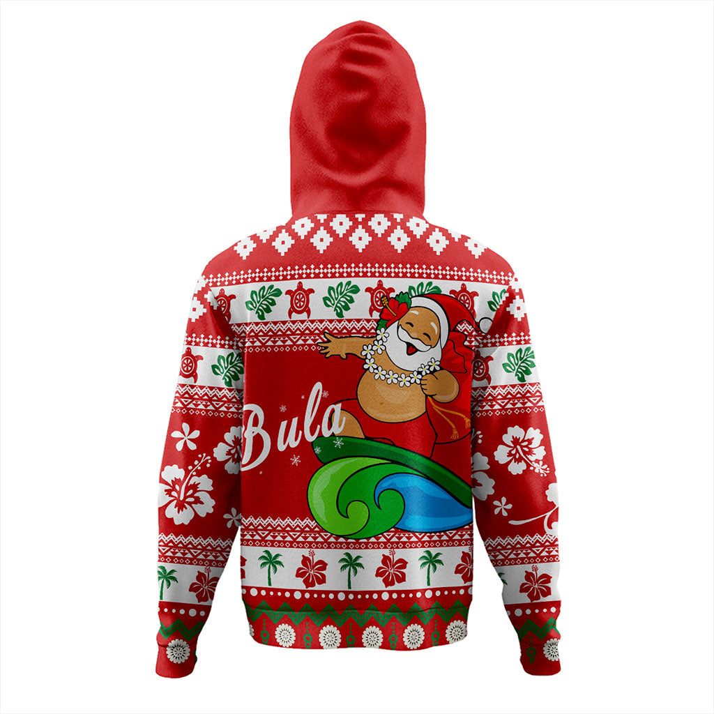Fiji Hoodie Santa Claus Ho Ho Ho Christmas