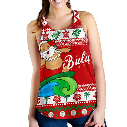 Fiji Women Tank Santa Claus Ho Ho Ho Christmas