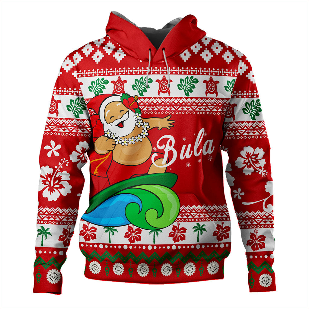 Fiji Hoodie Santa Claus Ho Ho Ho Christmas