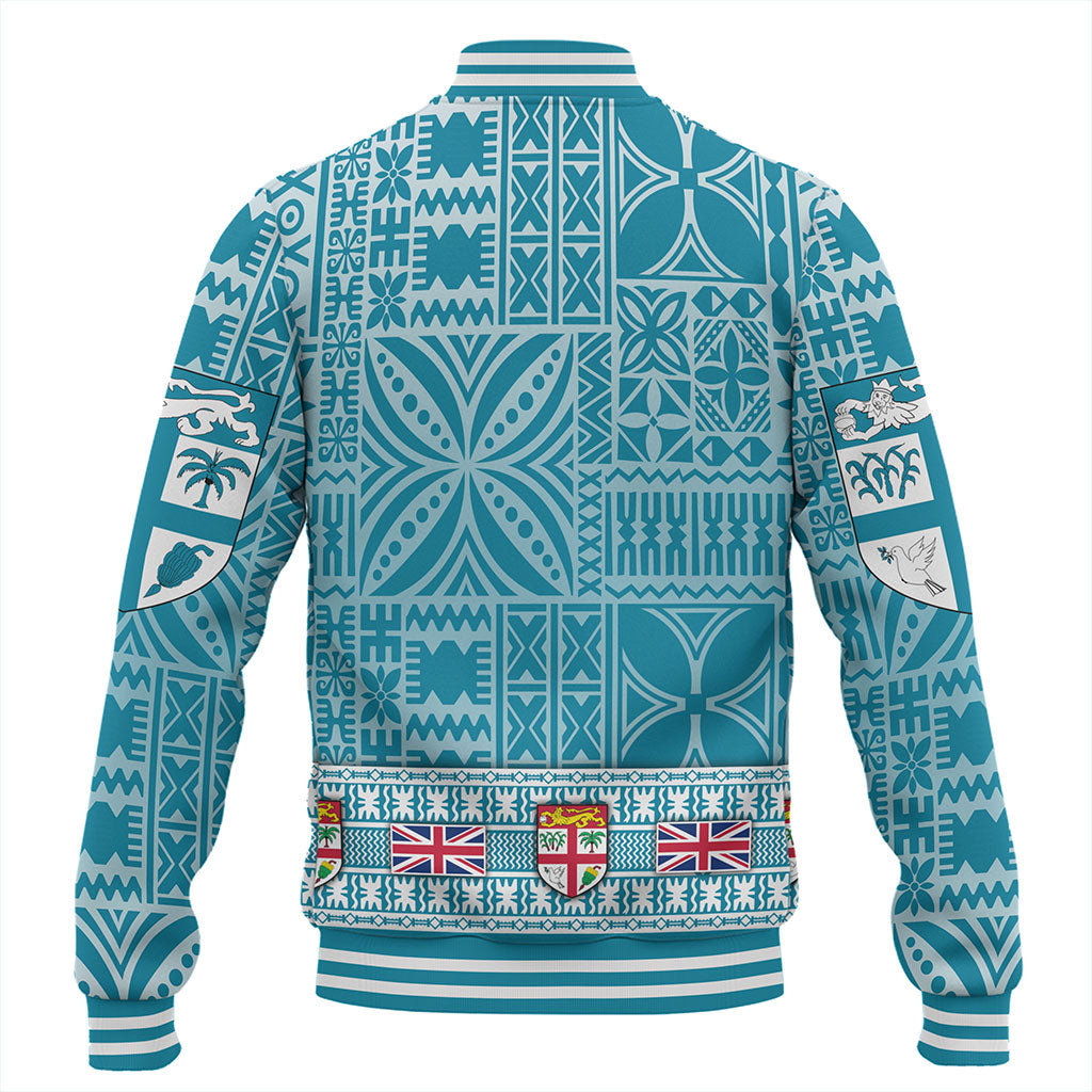 Fiji Baseball Jacket Classic Bula Flag