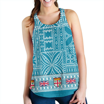 Fiji Women Tank Classic Bula Flag