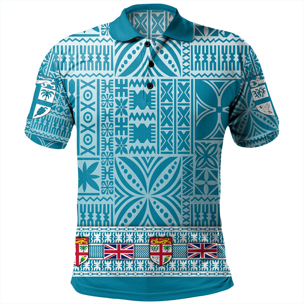 Fiji Polo Shirt Classic Bula Flag
