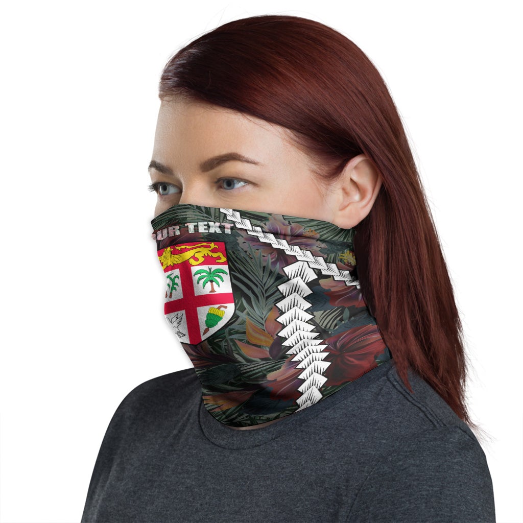 Fiji Custom Personalised Neck Gaiter - Polynesian Chain