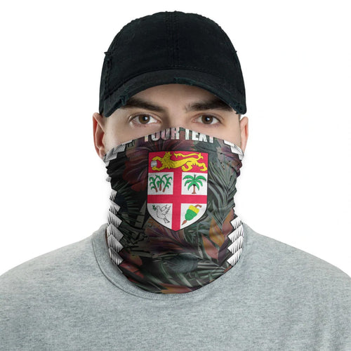 Fiji Custom Personalised Neck Gaiter - Polynesian Chain